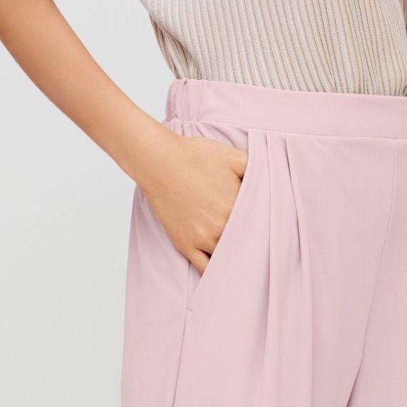 NWT Crepe Jersey Tapered Pants in pink - Picture 5 of 8